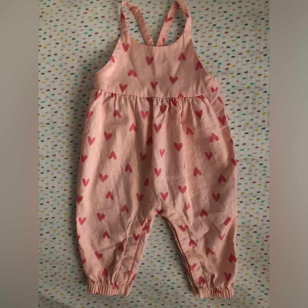 Carter's Peach Heart Baby Dress